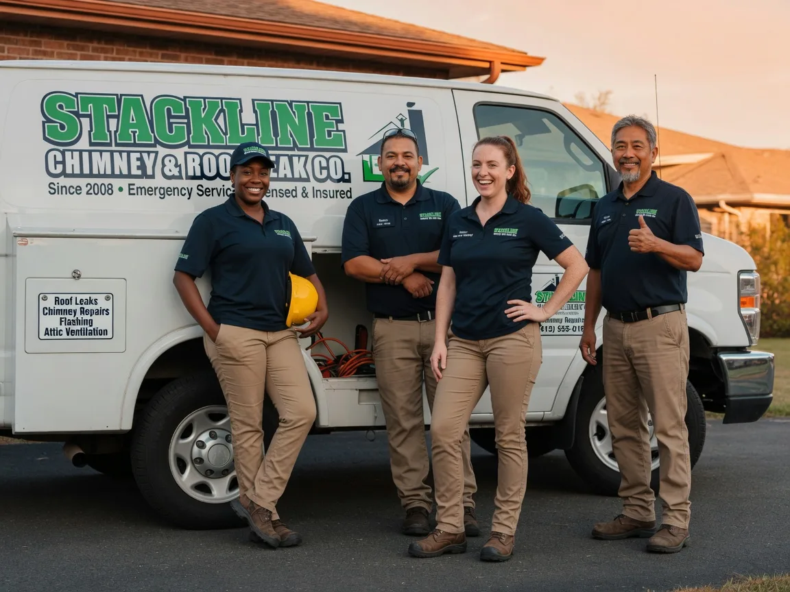 Chimney flashing repair company in Gloucester, NC
